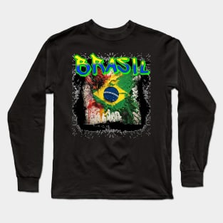 brazil Long Sleeve T-Shirt